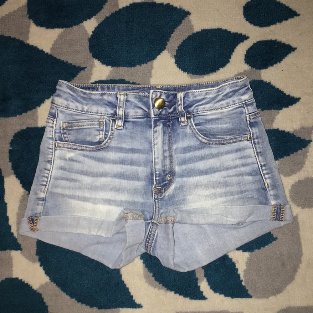 American eagle denim shorts
